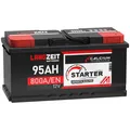 Produktbild: Autobatterie 95AH 12V Starterbatterie Batterie statt 100Ah 92Ah 90Ah 88Ah 85Ah