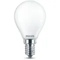 Produktbild: Philips LED Filament Tropfen 4,3W = 40W E14 Matt 470lm kalt neutralweiß 4000K