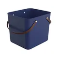 Produktbild: Rotho Albula Einkaufskorb 40l, Kunststoff (PP recycelt), blau, 40l (39.8 x 35.5 x 34.0 cm)