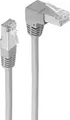 Produktbild: shiverpeaks BASIC-S Patchkabel Kat. 6 S/FTP grau 0,25 m gewinkelt
