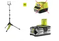 Produktbild: Ryobi Akku-Stativ-LED Strahler R18TL-0   mit Akku ohne/mit Ladegerät