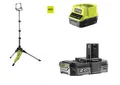 Produktbild: Ryobi Akku-Stativ-LED Strahler R18TL-0   mit Akku ohne/mit Ladegerät