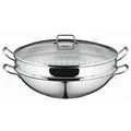 Produktbild: Wmf Wok Inox 36 Cm Mit Glasdeckel Und Zubehör