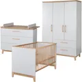 Produktbild: Roba Kinderzimmerset Caro (Babybett, Kinderkleiderschrank, Wickelkommode) (1012789)