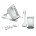 Produktbild: Bosch MFQ3540 Handrührer-Set 450 Watt Weiß/Grau Handmixer mit Mixfuß & Mixbecher