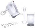 Produktbild: Bosch Handmixer MFQ3540 weiß 450W 5 Stufen Turbo Stabmixer Mixbecher