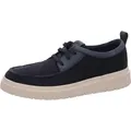 Produktbild: Clarks Schnürschuhe Polden Moc, Rauleder, Blau, Herren - Blau - 43