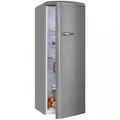 Produktbild: Exquisit RKS325-V-H-161E Retro Vollraumkühlschrank grau, 54,5cm, 229l