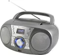 Produktbild: Soundmaster SCD1800TI, Persönlich, DAB+, FM, 2 W, LCD, Silber, AC/DC