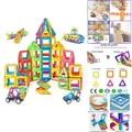 Produktbild: Magnetische Bauklötze 120 Teile Kinder Spielzeug STEM Lernspielzeug