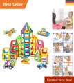 Produktbild: Magnetische Bausteine 120 Teile für kreatives Spielen ab 3 Jahren | Kinder Sp...