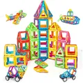 Produktbild: Magnetische Bauklötze 120 Teile STEM Spielzeug Kinder Lernspielzeug