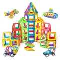 Produktbild: Magnetische Bausteine 120 Teile - Lehrreiches STEM Spielzeug für Kinder ab 3 ...
