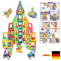 Produktbild: Magnetische Bauklötze 120 Teile Lernspielzeug für Kinder STEM Kreativspielzeug