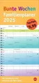 Produktbild: Bunte Wochen Familienplaner 2025: Praktischer Wandplaner... | Buch | Zustand gut