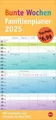 Produktbild: Bunte Wochen Familienplaner 2025: Praktischer Wandp... | Buch | Zustand sehr gut