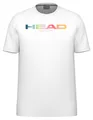 Produktbild: Head Tennis-Tshirt Rainbow (Mischgewebe, feuchtigkeitsabsorbierend) 2025 weiss Herren, Größe: XL