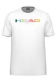 Produktbild: Head T-Shirt Rainbow (Mischgewebe, feuchtigkeitsabsorbierend) 2025 weiss Herren
