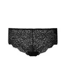 Produktbild: Snocks 3er Pack Hipster Full Lace - Damen Baumwolle Panties aus Spitze - Push-Up Unterhose Damen Slip - Schwarz - M