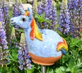 Produktbild: Keramik Gartenkugel Dekoration Statue Tier Einhorn H17cm Midene Handgefertigt