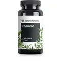 Produktbild: natural elements Vegane Hyaluronsäure – 500 mg Hyaluron pro Kapsel – 90 Kapseln – 500–700 kDa