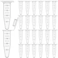 Produktbild: 50 Stück Zentrifugenröhrchen,Globuli Röhrchen Leer,Probenröhrchen,Reaktionsgefäße,Koks Röhrchen Mit Schnappdeckeln,kapseln Leer,Kunststoff Zentrifuge Reagenzgläser,Eppendorf Tubes,1.5ml