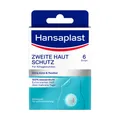 Produktbild: Hansaplast Zweite Haut Schutz | Wasserdichte Pflaster | Flexible Pflaster | Ultra dünn | 6 Pflaster