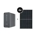 Produktbild: Marstek Balkonkraftwerk (4x Viessmann Vitovolt 300-DG 450 Wp) mit Saturn B2500-D Speicher (+GRATIS Hombli Lichterkette)