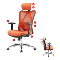 Produktbild: SIHOO Bürostuhl Schreibtischstuhl, ergonomisch, verstellbare Lordosenstütze, 150kg belastbar