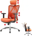 Produktbild: SIHOO Bürostuhl Schreibtischstuhl, ergonomisch, verstellbare Lordosenstütze, 150kg belastbar