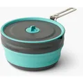 Produktbild: Sea to Summit Frontier UL Collapsible Pouring Pot aqua sea blue (ABL) 2,2 Liter