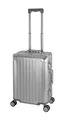 Produktbild: Aluminium Handgepäck Koffer 55 cm – TSA Schloss – Kabinentrolley ohne Reißverschluss – IATA Bordtrolley – Travelhouse Tokyo – 4 Rollen