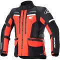 Produktbild: Alpinestars Honda Bogota Pro Drystar Wasserdichte Motorrad Textiljacke, schwarz-rot, Größe L für Männer