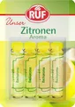 Produktbild: Backaroma Zitrone, 4 Fläschchen Zitronenaroma, fruchtig frische Zitronen-Note...