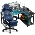 Produktbild: GTPLAYER Gamingtisch Gaming Tisch + Gaming Stuhl- Set, Computertisch Stuhl Set für Gaming, Multifunktionale Tische und Stühle