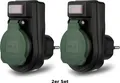 Produktbild: Adapter mit Schalter  REV IP44 2er Set