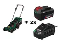 Produktbild: PARKSIDE X20V TEAM Akku Rasenmäher 40 Volt ca. 40 cm mit 2x  Akku und Ladegerät