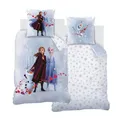 Produktbild: Disney Frozen Eiskönigin Biber/Flanell Bettwäsche 80x80 + 135x200 100% Baumwolle