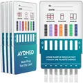 Produktbild: 5 x AYDMED 7-in-1-Drogentest Schnelltest | Drogentest für Selbsttest-Urin-Scr...