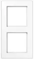 Produktbild: Jung A5582BFWW Rahmen A550, 2-fach, Thermoplast bruchsicher, alpinweiß