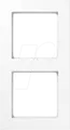 Produktbild: JG A5582 BF WW - Rahmen 2-fach, alpinweiß A 5582 BF