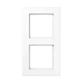 Produktbild: Jung Rahmen 2fach, Thermoplast, A 550, alpinweiß A5582BFWW