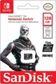 Produktbild: MicroSD SD SDXC SanDisk 128 GB Für Nintendo Switch Design Fortnite Skull Trooper