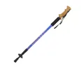Produktbild: MidGard Nordic-Walking-Stöcke Wanderstоck 65-135cm Teleskop Antischock Stock Korkgriff Dämpfung (1 St), Leicht, mit ergonomischen Korkgriffe