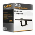 Produktbild: Für Mazda 3 Fliessheck 07.2013-05.2019 ORIS Anhängekupplung abnehmbar NEU