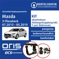 Produktbild: Für MAZDA 3 Fliessheck Typ BM 07.2013-05.2019 AHK abn +7pol sp. E-Satz NEU TOP