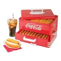 Produktbild: SALCO SHD-80CC Coca-Cola Hot Dog Maker Würstchenwärmer Wurstkocher Retro rot