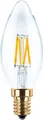 Produktbild: SEGULA LED-Leuchtmittel LED Kerze klar, E14, Warmweiß, dimmbar, E14, Kerze klar