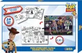 Produktbild: Diakakis Steckpuzzle 2in1 Malpuzzle Toy Story 4 24-tlg mit Ausmalbilder, Puzzleteile