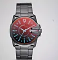 Produktbild: DIESEL Master Chief DZ1965 Herrenuhr Datum Edelstahl - Gunmetal - NEU + Uhrenbox